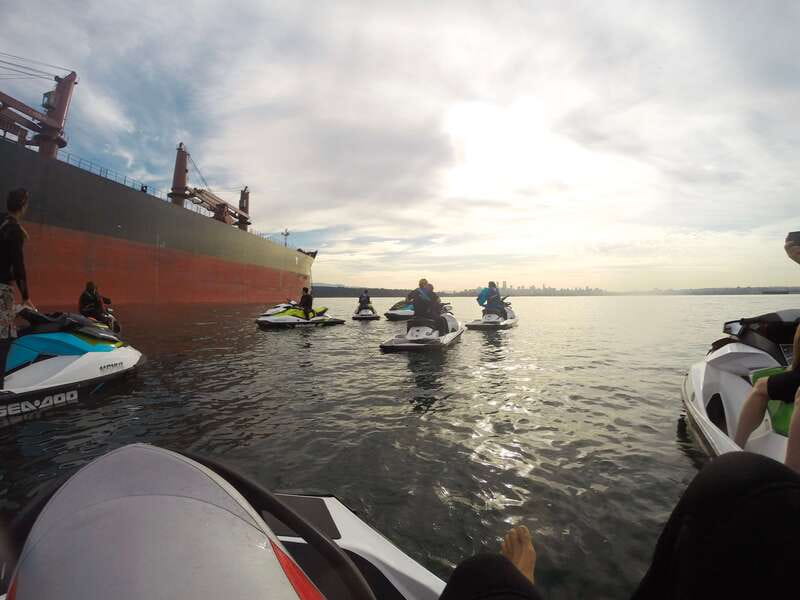 Vancouver: Ocean Jetski Morning Tour - Anvil and Gambier islands from the water