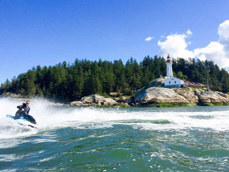 Vancouver: Ocean Jetski Morning Tour - The seal colony wildlife stop