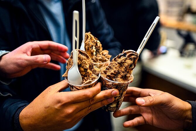 Vancouver Private Food Tour – Taste 6+ Local Dishes & Fresh Sushi - Mathieu, Landon, and the guide-led side of the walk