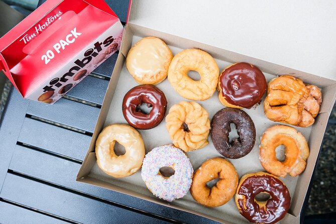 Vancouver’s Sweetest Stroll: A Delicious Donut Experience - The Olympic Cauldron brings Vancouver into the picture