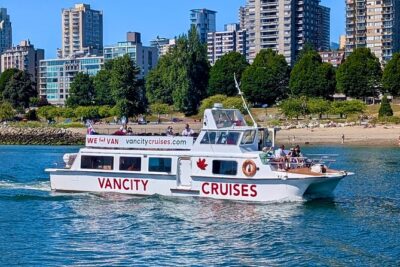 Vancouver Sightseeing Boat Cruise with Live Tour Guide