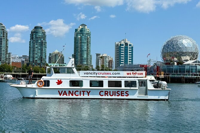 Vancouver Sightseeing Boat Cruise with Live Tour Guide - Siwash Rock and a glimpse of older Vancouver
