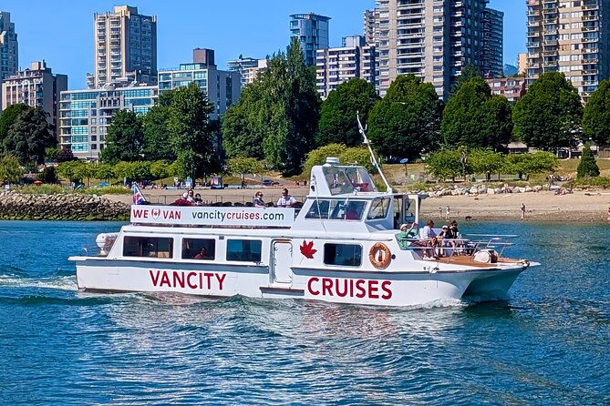 Vancouver Sightseeing Boat Cruise with Live Tour Guide - Granville Island from the water