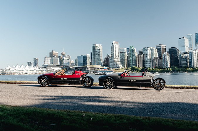Vancouver Signature Highlights Open Air Roadster Tour - Inukshuk Monument and Sunset Beach