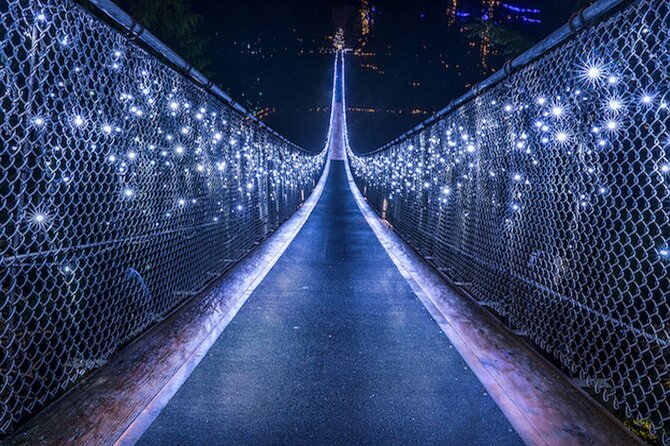 Vancouver Small Group Night Tour w/Capilano + Grouse Mtn Dinner - Dinner with a view at Grouse Mountain