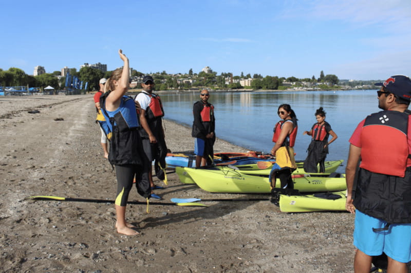 Vancouver: Smooth Classic Kayak Tour - How much effort does the three-hour tour require?