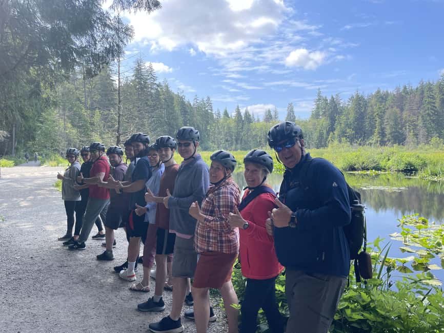 Vancouver: Stanley Park Bike Tour | E-Bike Upgrade Avail. - Who will enjoy this ride most?