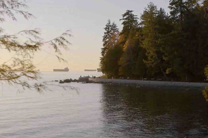 Vancouver Sunset and City Lights Trolley Tour - Kitsilano Point at the best evening hour