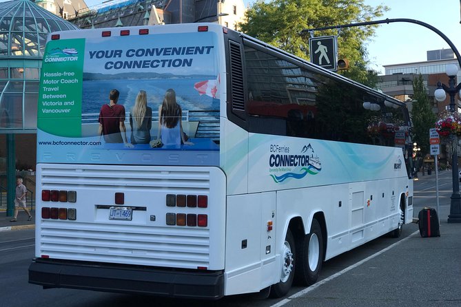 Vancouver to Victoria - Vancouver Cruise Terminal Pickup - Coach Bus Transfer - Riding from downtown Vancouver to Tsawwassen