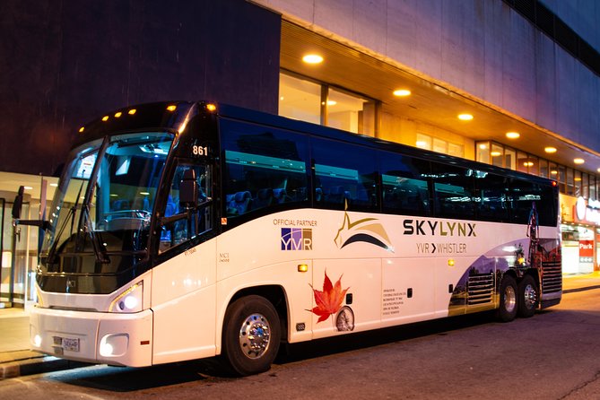 Vancouver to Whistler by EXECUTIVE Bus (Single Trip) - Picking the right departure time
