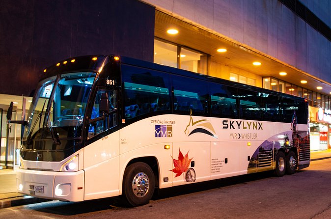Vancouver to Whistler by EXECUTIVE Bus (Single Trip) - The value of $50.07