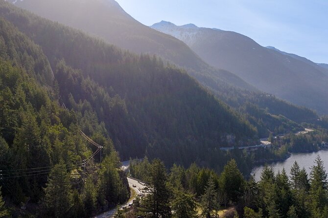Vancouver to Whistler Private Self Guided Audio Tour - Brandywine Falls and the short forest walk