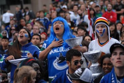 Vancouver Canucks Ice Hockey Game Ticket