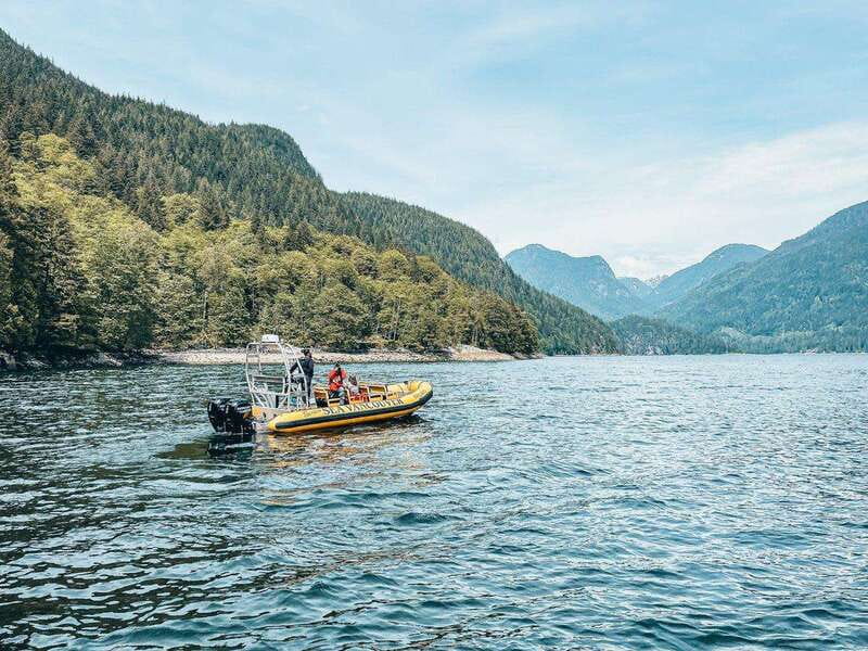 Vancouver: Waterfront Sightseeing Tour - City and Waterfall - Silver Falls and the wildlife watch