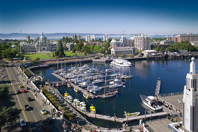 Victoria & Butchart Gardens Tour with Gulf Islands Cruise Ferry - Victoria and the Empress Hotel stop