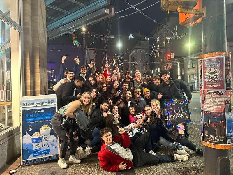 West Coast Party Crawl - Route B - Starting at The Yale Saloon at 8:30pm