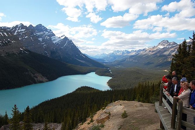 Western Trails - One Way Vancouver To Calgary Rockies Bus Tour - Day 2: Jasper, waterfalls, and the Icefields Parkway